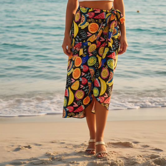 The Floral Fruit Skirt