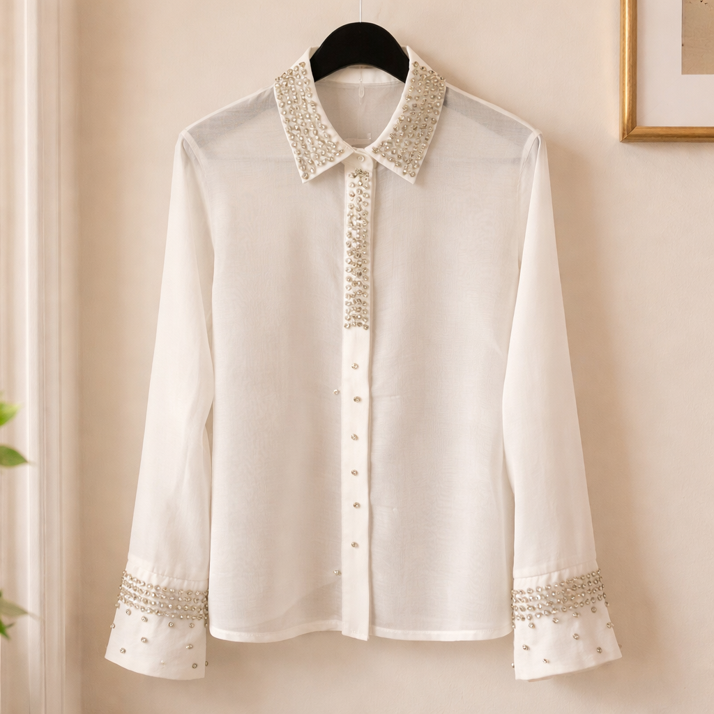 Classic long shirt with strace