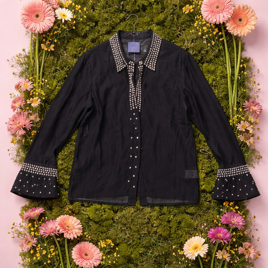 Classic long shirt with strace