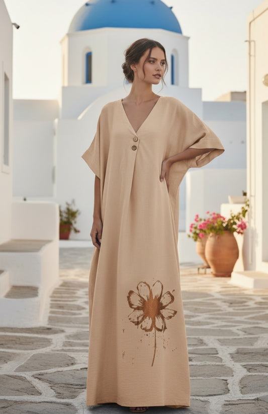 The Aegean Abaya Dress
