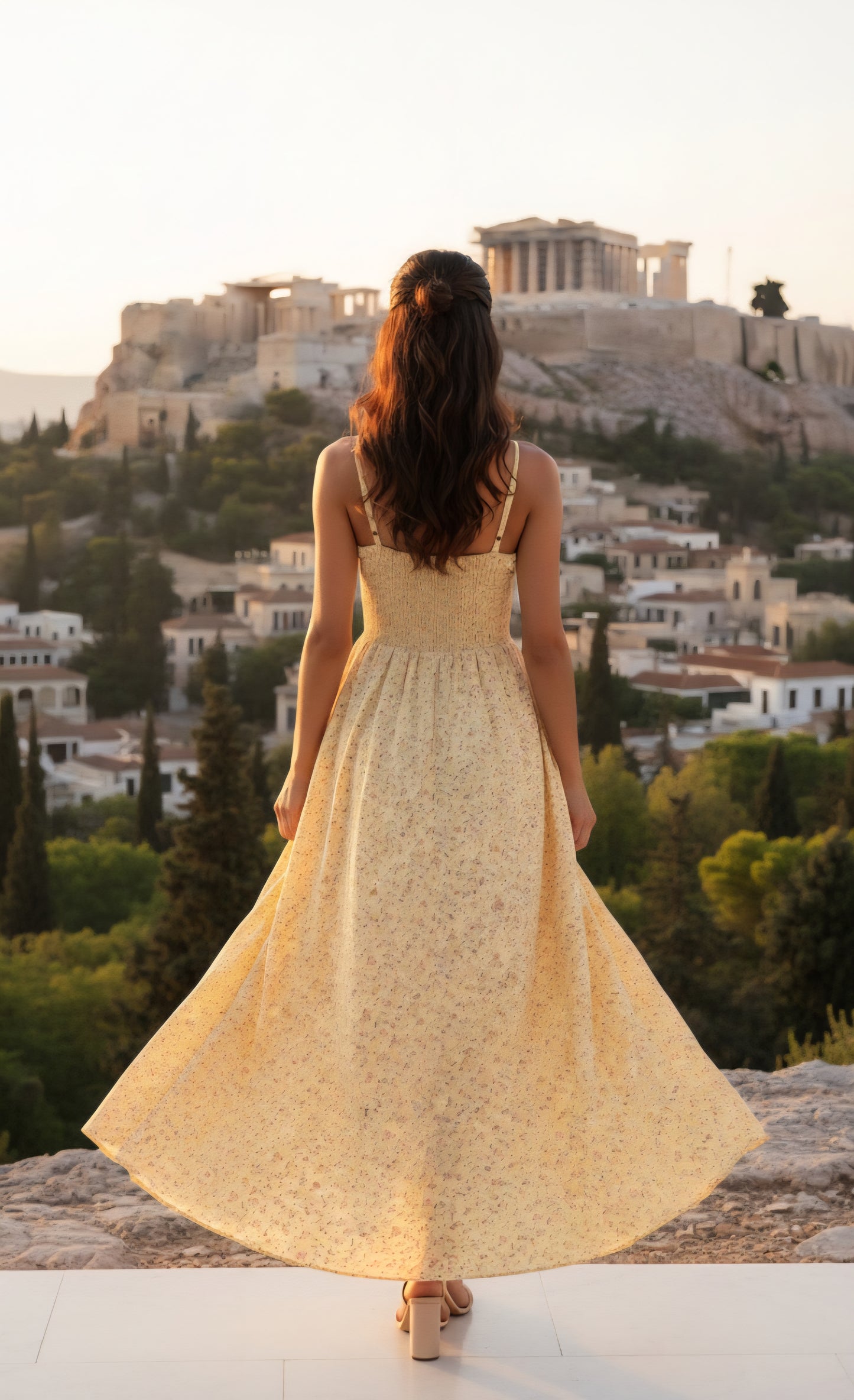 Athena Floral Dress