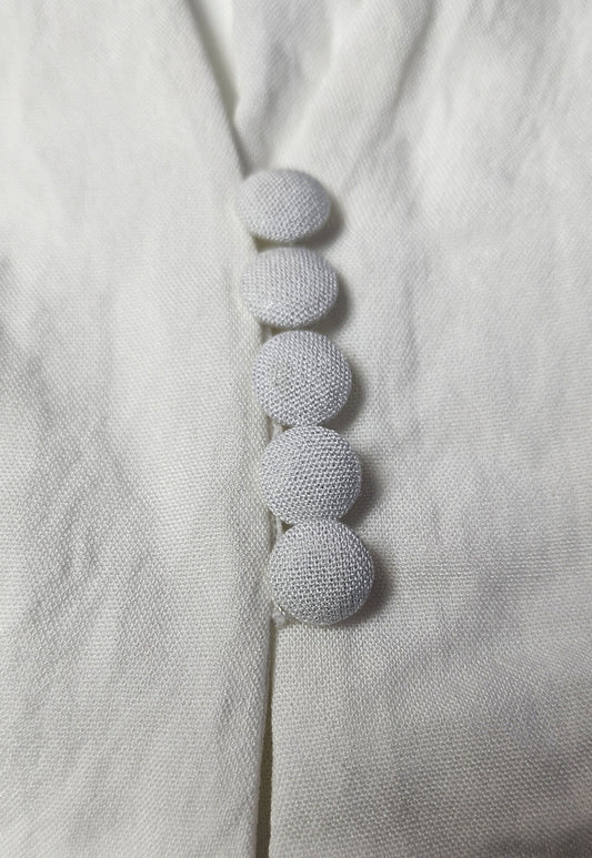 Linen crop top for women