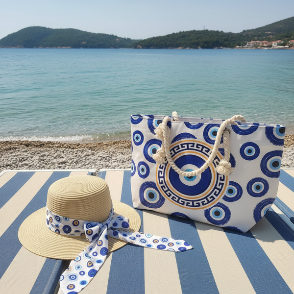 Chalkida Hat & Bag Set