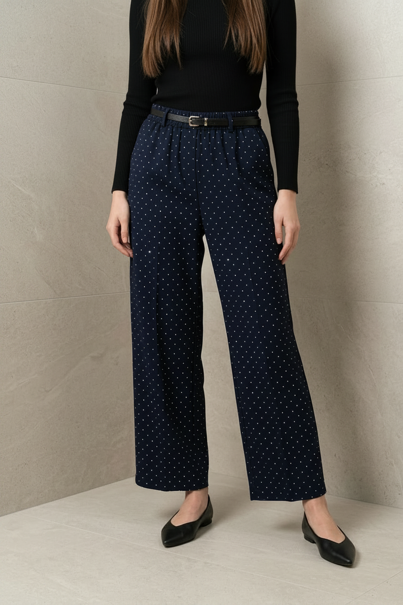 Navy - Strass Visible