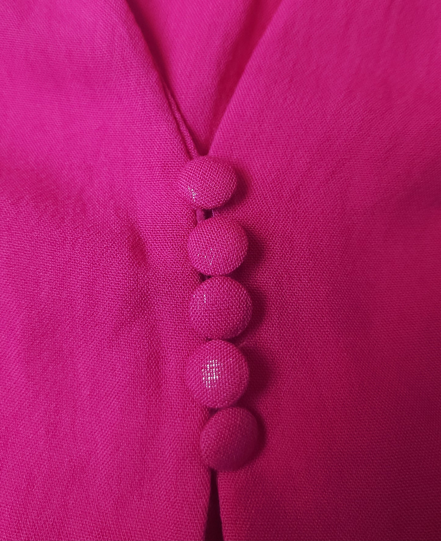 Linen crop top for women