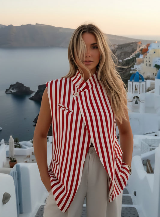 The Striped Vest