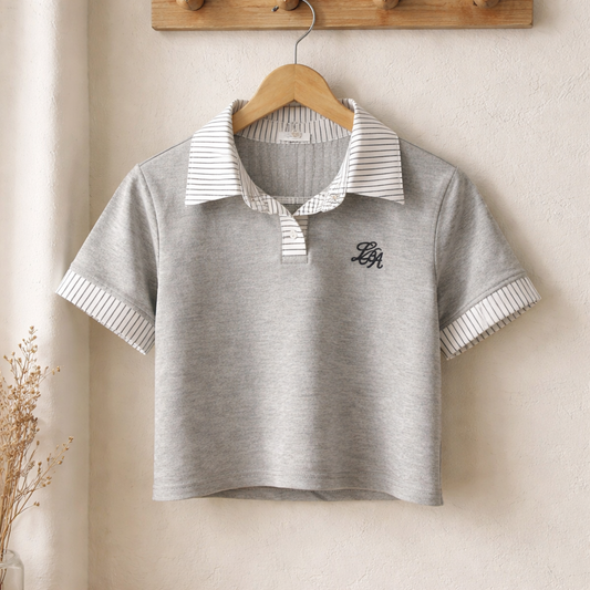 T-shirt polo for women