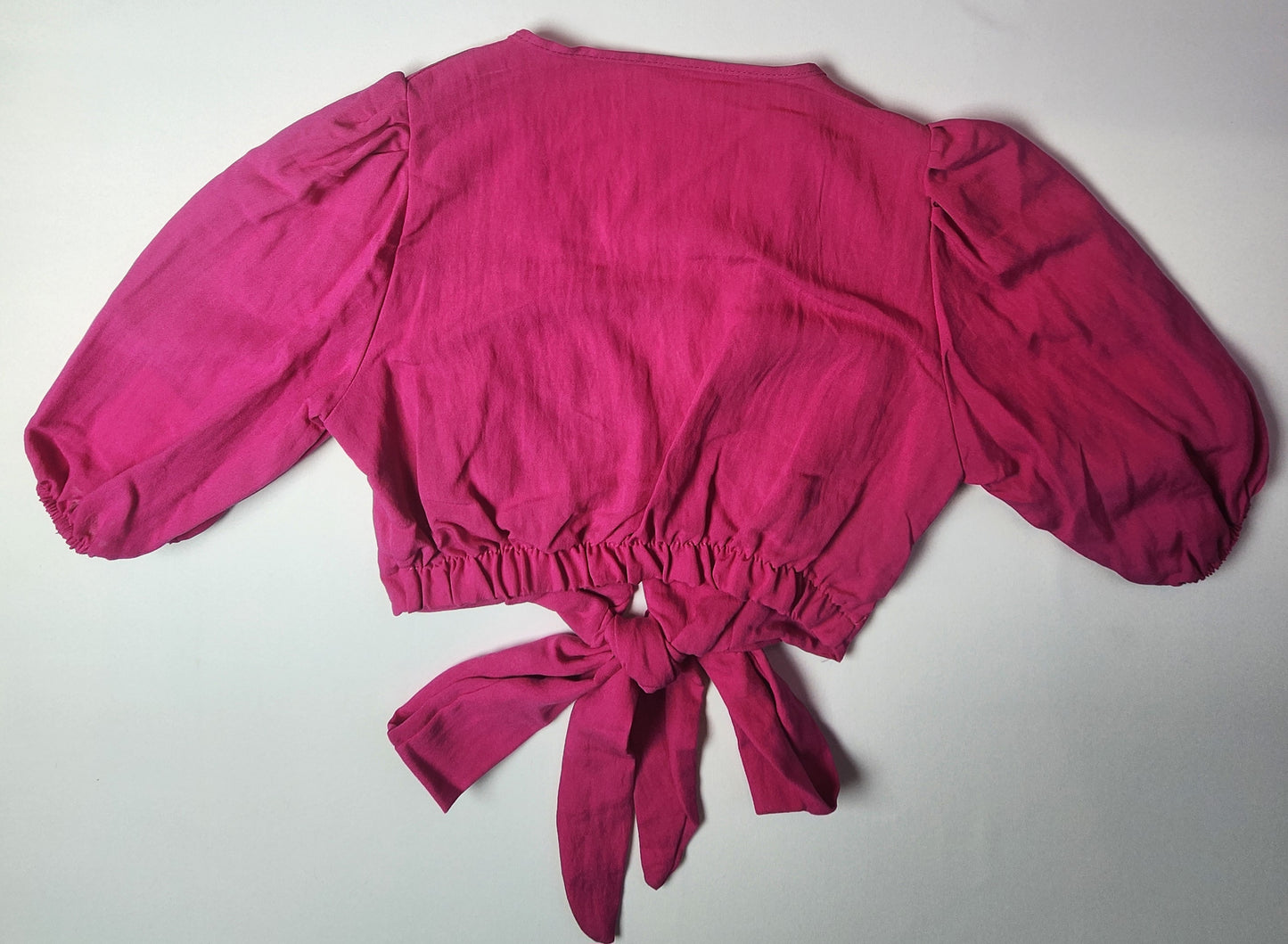 Linen crop top for women