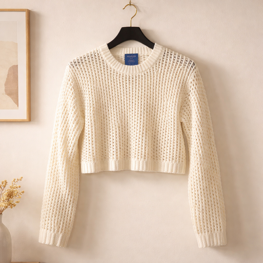 Crop Top Beige