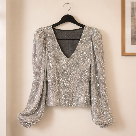 Bright top long sleeve for women
