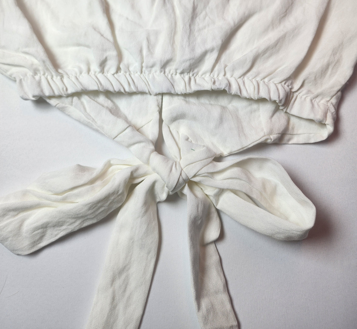 Linen crop top for women