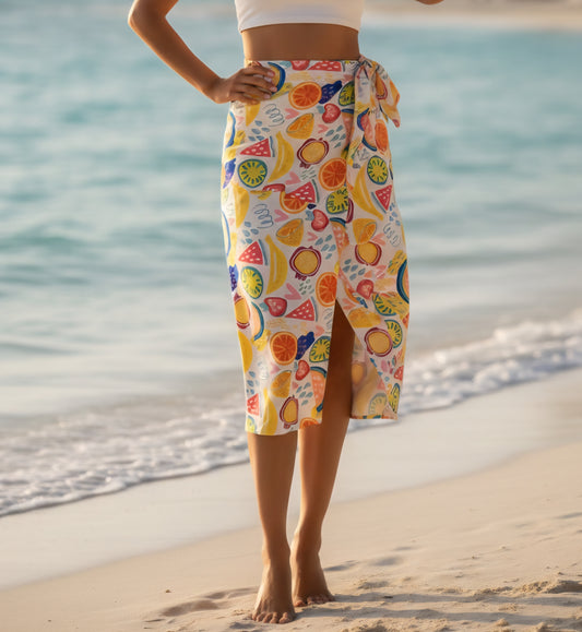 The Floral Fruit Skirt