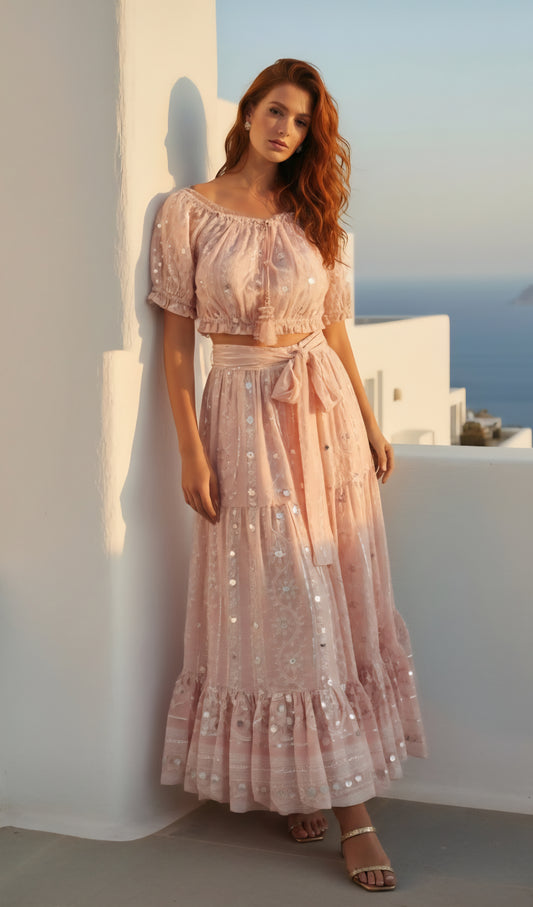 Mykonos Mirror Set