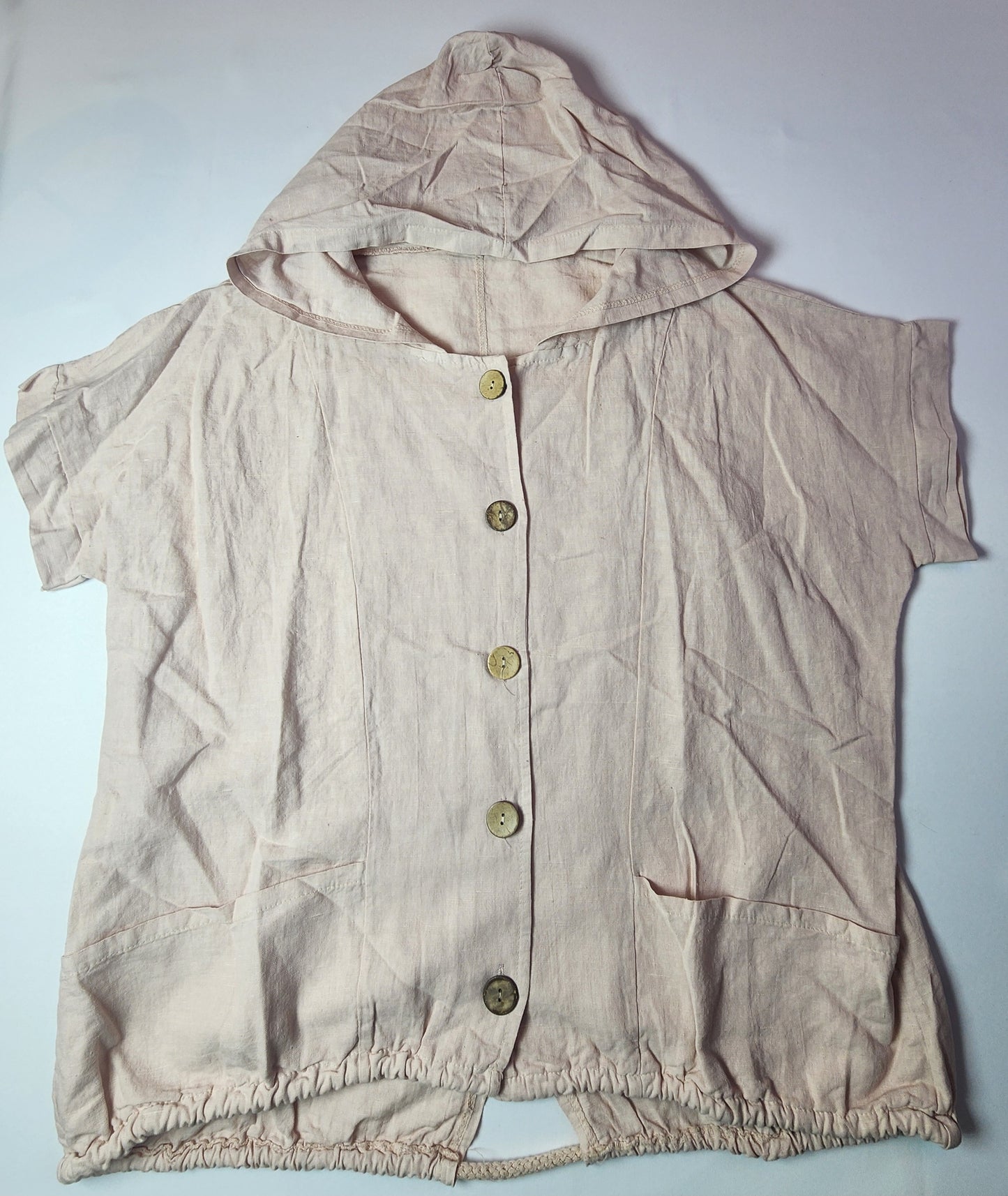 Linen top oversized for women